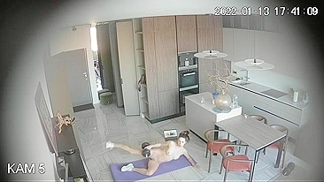 Nudity and pleasure featured in a taboo incest scene with a mommy