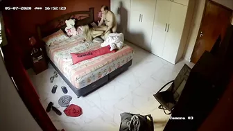 Hot bitch is going to get fucked by her horny incest daddy from behind