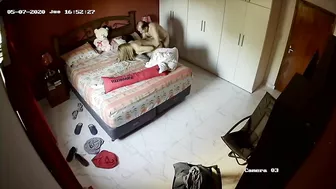 Hot bitch is going to get fucked by her horny incest daddy from behind