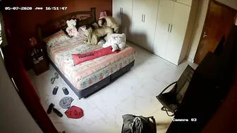 Hot bitch is going to get fucked by her horny incest daddy from behind