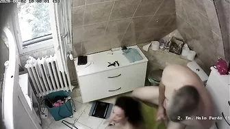 Daughter drilled deep by daddy as he prepares to stretch her out Daughter drilled deep by daddy as he prepares to stretch her out