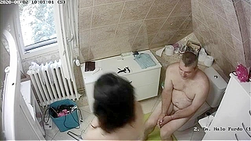 Daughter drilled deep by daddy as he prepares to stretch her out