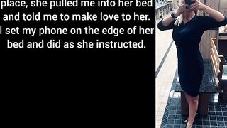 Incest tale showing a horny mom who wants to get fucked by him too