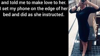 Incest tale showing a horny mom who wants to get fucked by him too