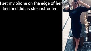 Incest tale showing a horny mom who wants to get fucked by him too