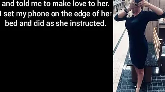 Incest tale showing a horny mom who wants to get fucked by him too