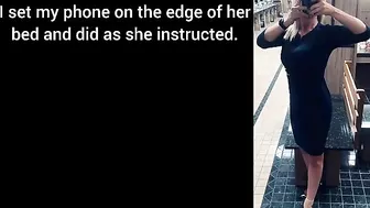 Incest tale showing a horny mom who wants to get fucked by him too