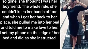 Incest tale showing a horny mom who wants to get fucked by him too