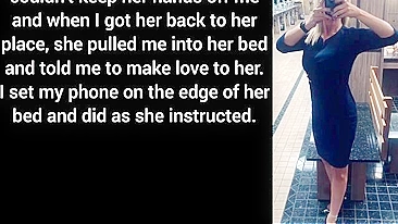 Incest tale showing a horny mom who wants to get fucked by him too