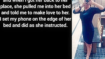 Incest tale showing a horny mom who wants to get fucked by him too