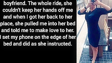 Incest tale showing a horny mom who wants to get fucked by him too