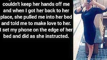 Incest tale showing a horny mom who wants to get fucked by him too