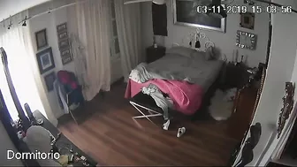 She musters up a great deal of energy to fuck her own father today