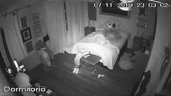 She musters up a great deal of energy to fuck her own father today