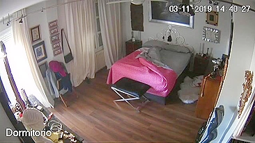 She musters up a great deal of energy to fuck her own father today