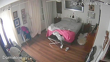 She musters up a great deal of energy to fuck her own father today