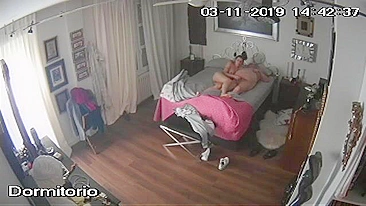 She musters up a great deal of energy to fuck her own father today