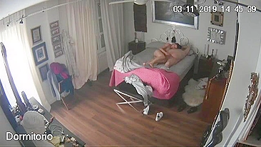 She musters up a great deal of energy to fuck her own father today