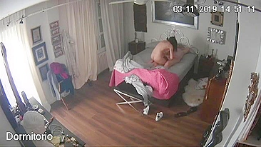 She musters up a great deal of energy to fuck her own father today