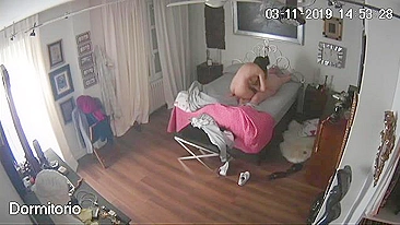 She musters up a great deal of energy to fuck her own father today