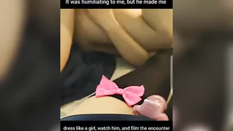 Parent porn showing a good looking hottie fucked by her own taboo son