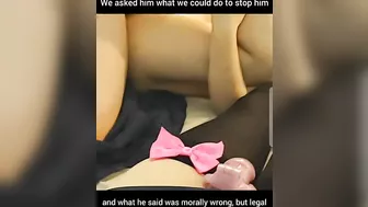 Parent porn showing a good looking hottie fucked by her own taboo son