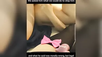 Parent porn showing a good looking hottie fucked by her own taboo son