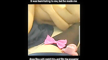 Parent porn showing a good looking hottie fucked by her own taboo son