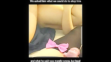 Parent porn showing a good looking hottie fucked by her own taboo son