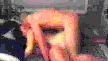 Teenage brunette is happy to get fucked by her own father on a bed