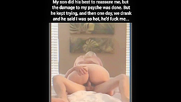 Its sheer fucking size is enough to arouse this BBW mommy on a big bed