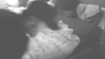 Almost hear him groaning and trying not to cum too fast with his sister