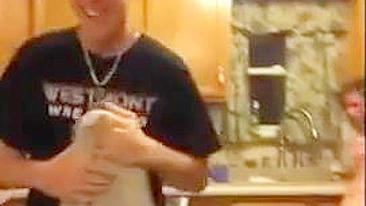 Man engages in kinky pranks with his own big booty sister in a taboo vid