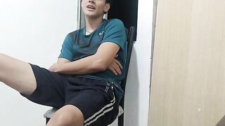 Horny girl fucks her brother and waves of pleasure wash over her