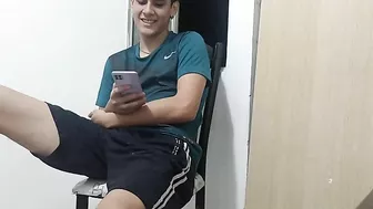 Horny girl fucks her brother and waves of pleasure wash over her