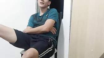 Horny girl fucks her brother and waves of pleasure wash over her