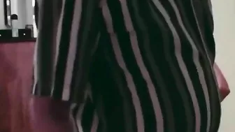 Natural tits babe is going to get fucked by her daddy's skilled tongue