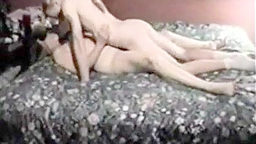 Mom and son enjoying hardcore loving on a bed to get filthy AF today