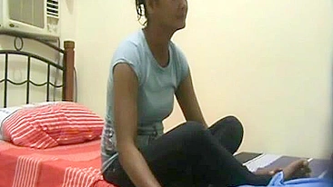 Indian pleasure session showing a submissive taboo daughter and her daddy