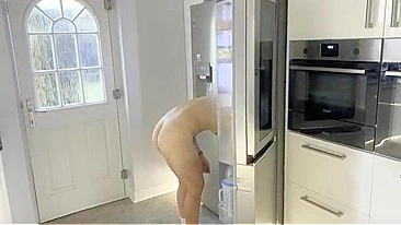 Nudist mommy is going to show off her ass and let him enjoy it as well