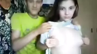 Sister will enjoy his massive throbbing junk after hot teasing in HD