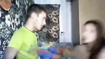 Sister will enjoy his massive throbbing junk after hot teasing in HD