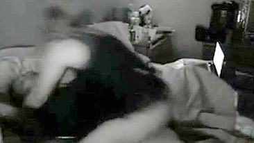 She stoops down and grins after a thorough cowgirl incest fuck in HQ