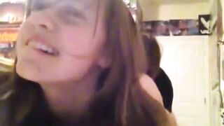 Her climax makes this dude so happy and they are real siblings too