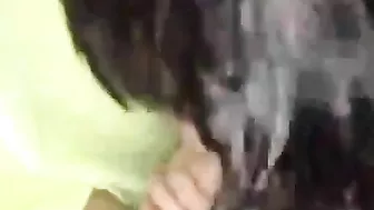 Mom and son pleasure session under the covers with plenty of hard oral