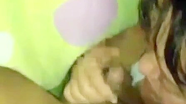 Mom and son pleasure session under the covers with plenty of hard oral