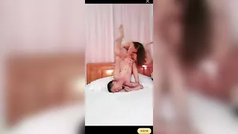 Pleasure session with an incest mom who is ready to devour his meaty dick