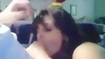 Sister sucking cock and being a true whore about it as well love it