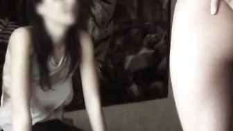 Sister wants to see just how hung her kinky bro really is in this one