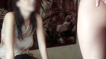 Sister wants to see just how hung her kinky bro really is in this one